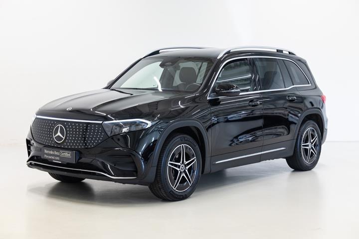 Sort Mercedes EQB250+ fra 2025