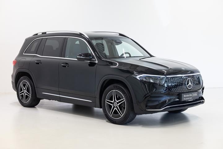 Sort Mercedes EQB250+ fra 2025