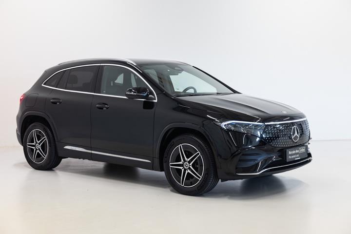 Sort Mercedes EQA350 fra 2024