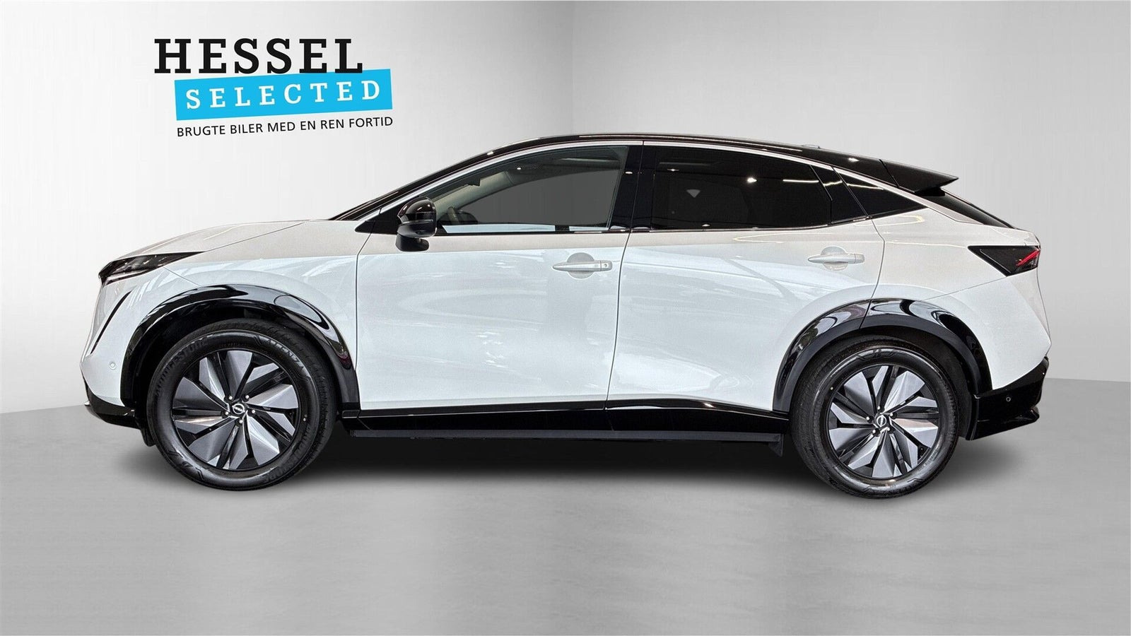 Hvid Nissan Ariya fra 2022