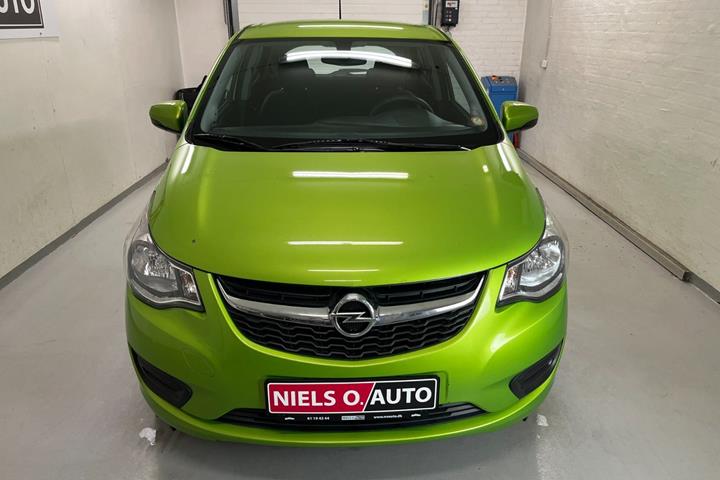 Grøn Opel Karl fra 2016