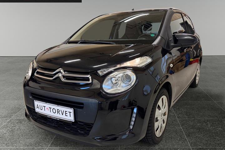 Sort Citroën C1 fra 2017 set udefra
