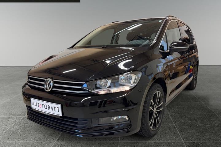 Sort VW Touran fra 2018