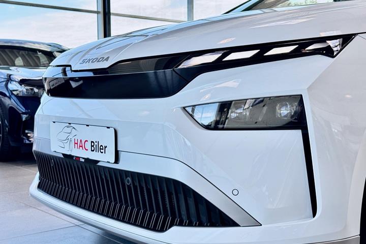 Hvid Skoda Enyaq fra 2026