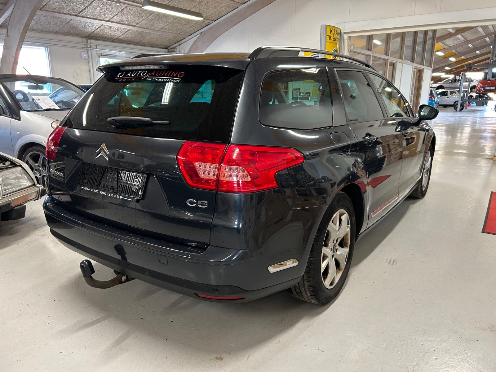 Grå Citroën C5 fra 2010