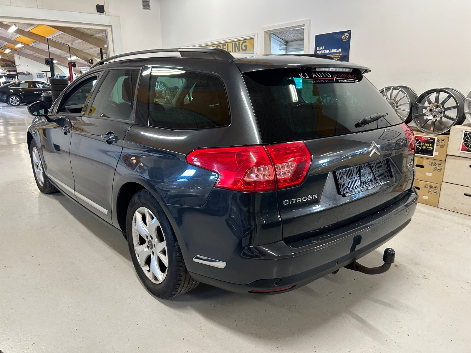 Grå Citroën C5 fra 2010