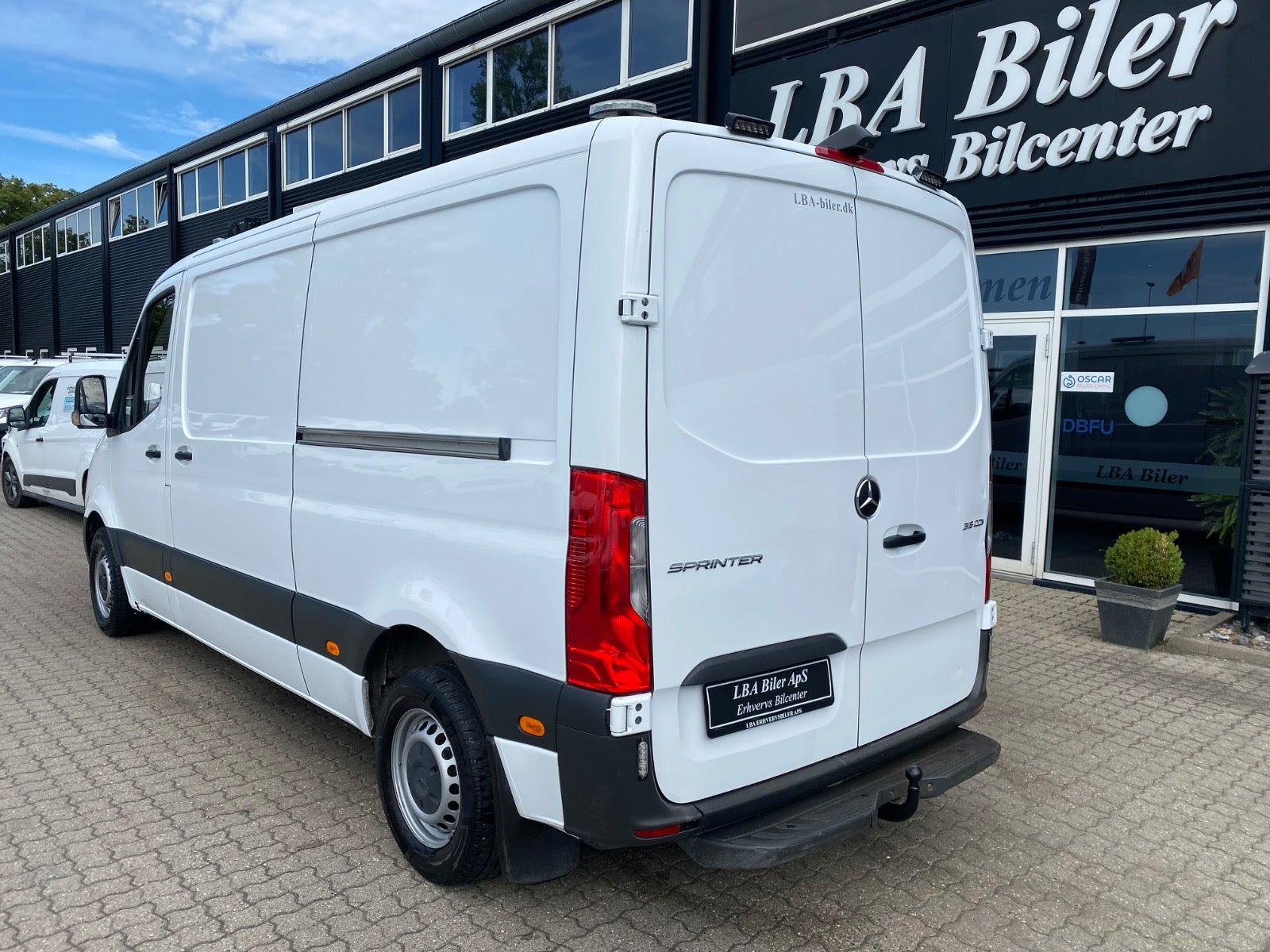 Hvid Mercedes Sprinter 315 fra 2023