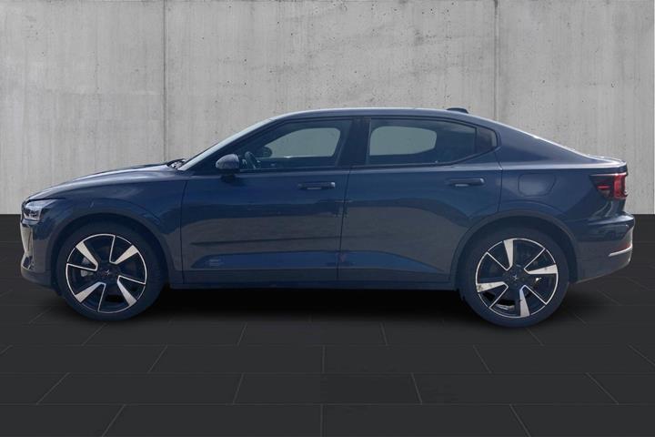 Blå Polestar 2 fra 2023