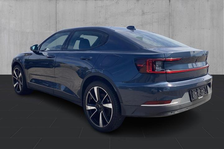 Blå Polestar 2 fra 2023