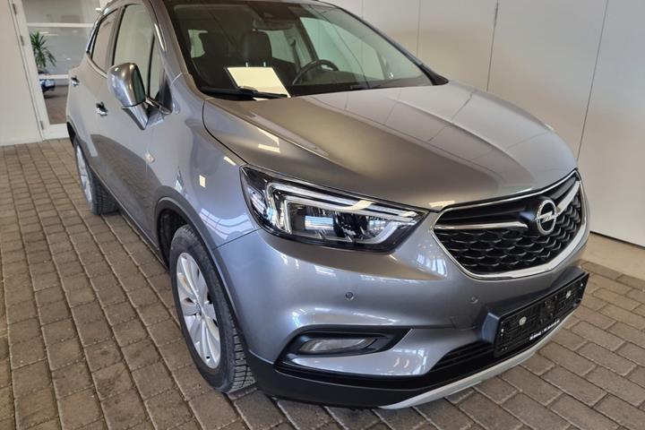 Grå Opel Mokka X fra 2017
