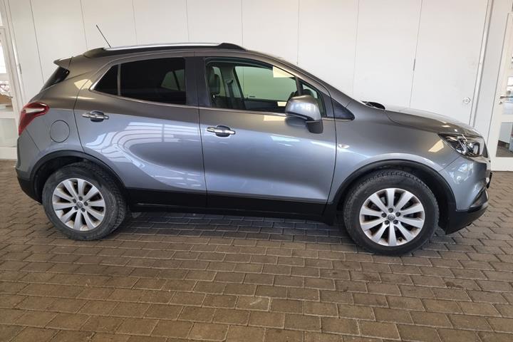 Grå Opel Mokka X fra 2017