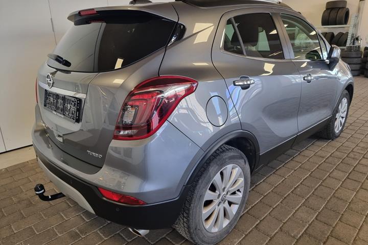 Grå Opel Mokka X fra 2017