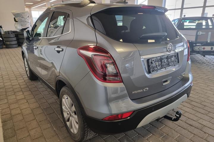 Grå Opel Mokka X fra 2017