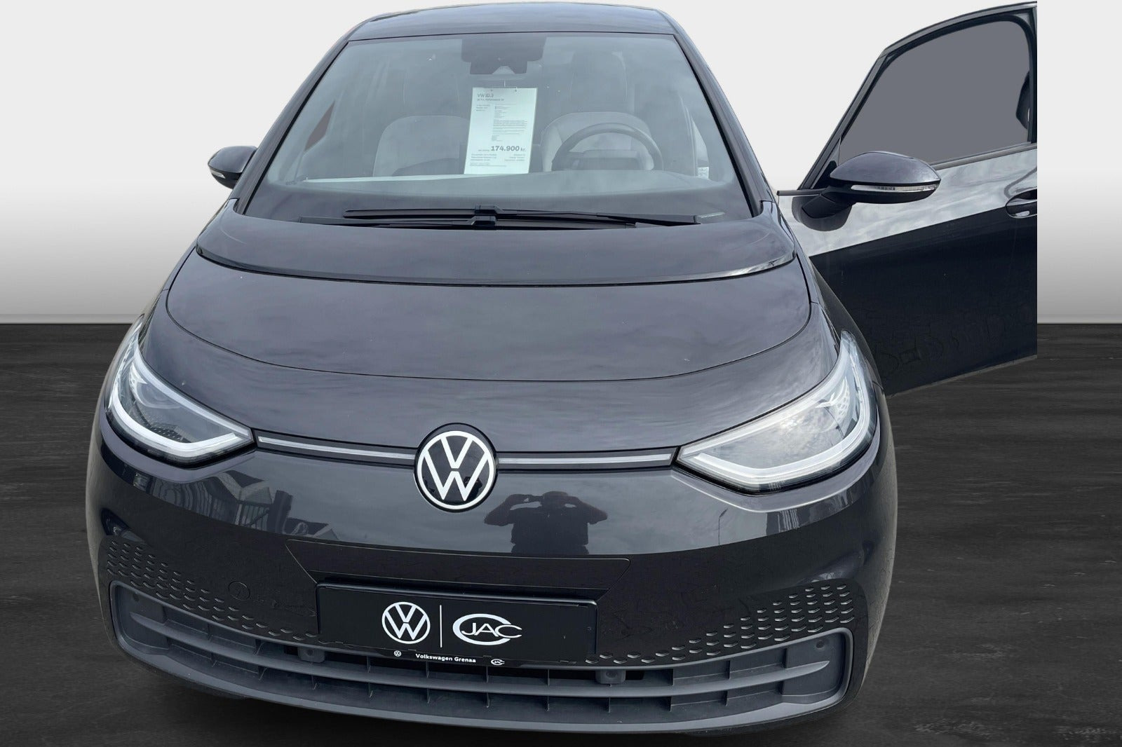 Grå VW ID.3 fra 2021