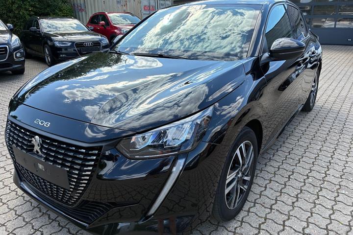 Sort Peugeot 208 fra 2021