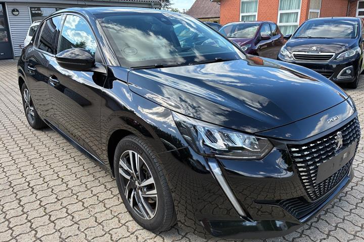 Sort Peugeot 208 fra 2021