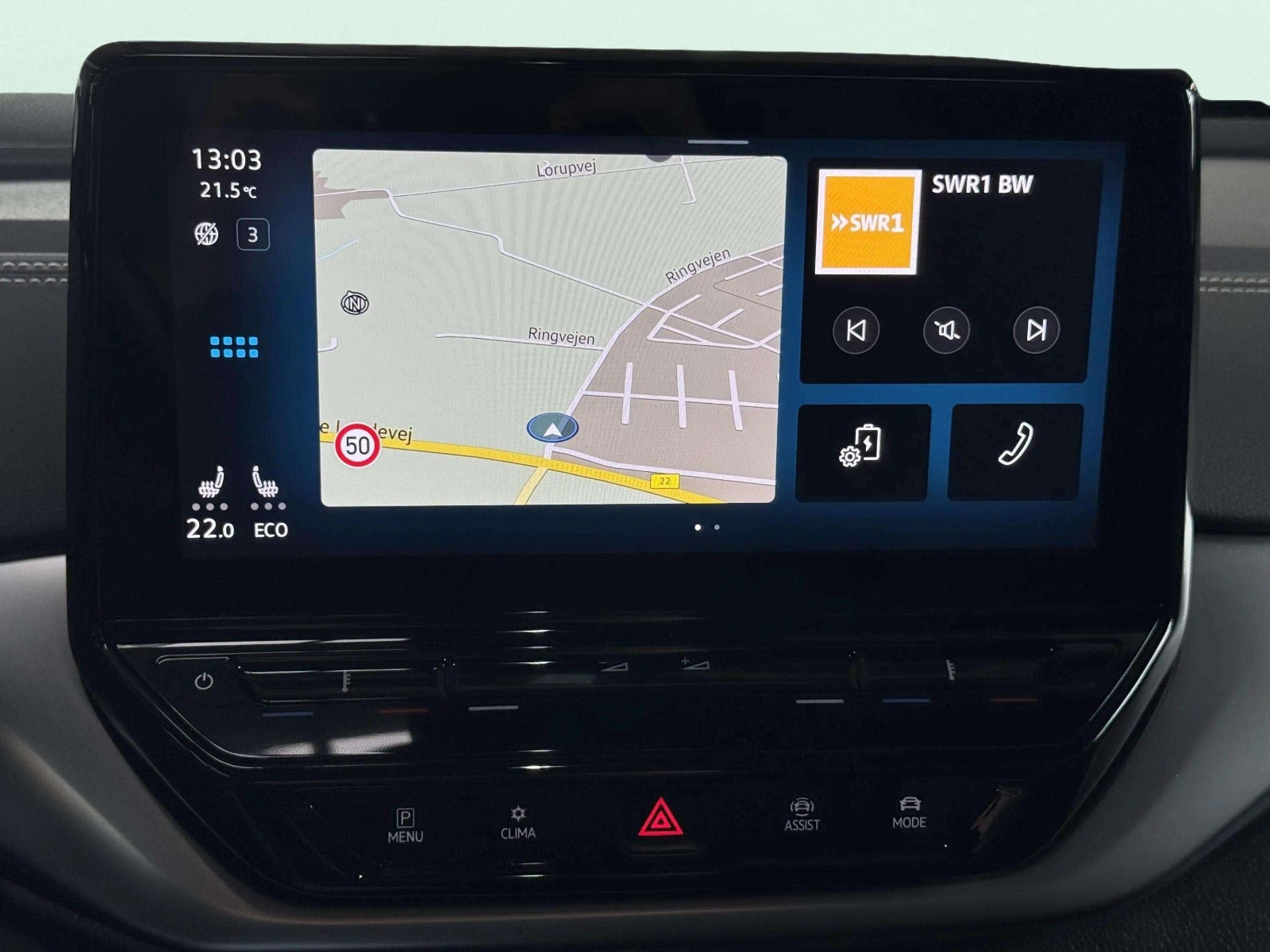 Blå VW ID.4 fra 2024