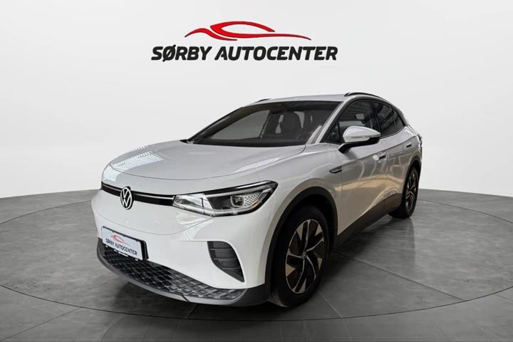 Hvid VW ID.4 fra 2022 set udefra