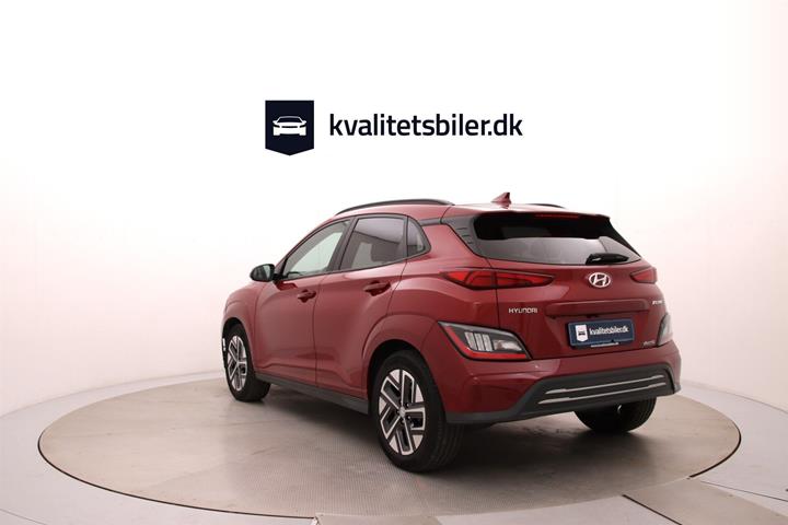 Rød Hyundai Kona fra 2023