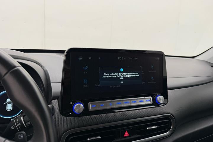 Rød Hyundai Kona fra 2023