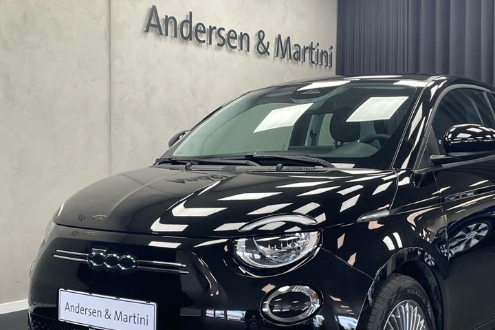 Sort Fiat 500e fra 2023