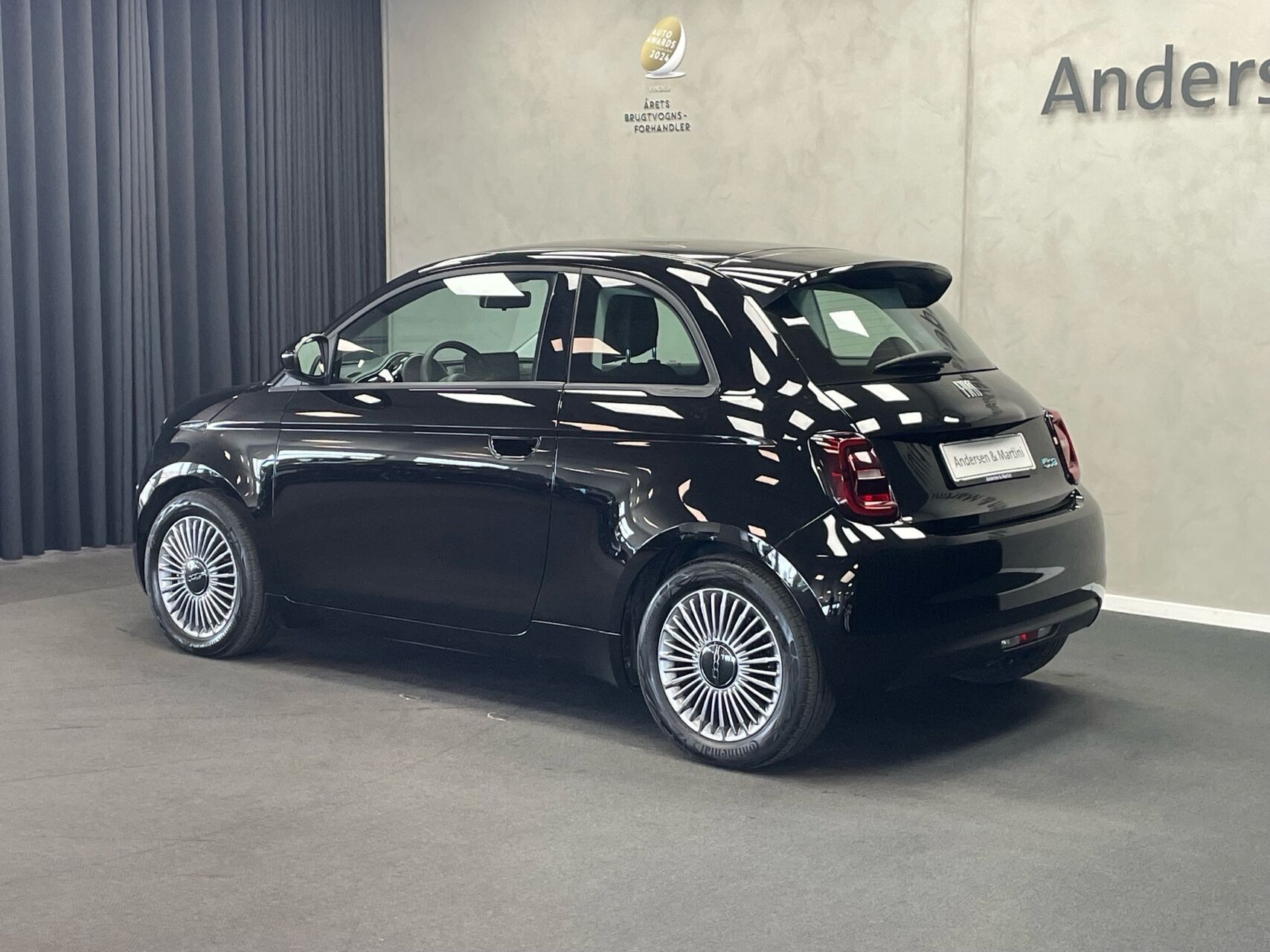 Sort Fiat 500e fra 2023