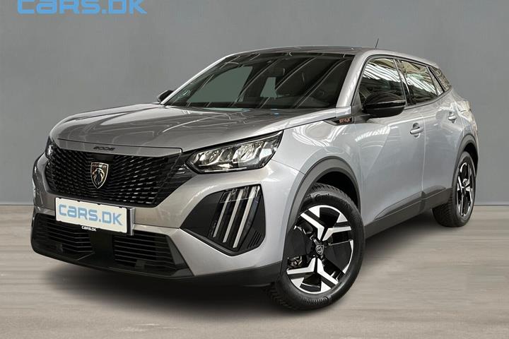 Grå Peugeot e-2008 fra 2025