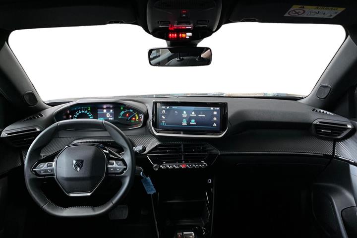Grå Peugeot e-2008 fra 2025