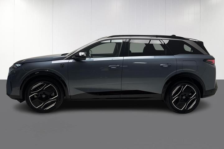 Blå Peugeot e-5008 fra 2025