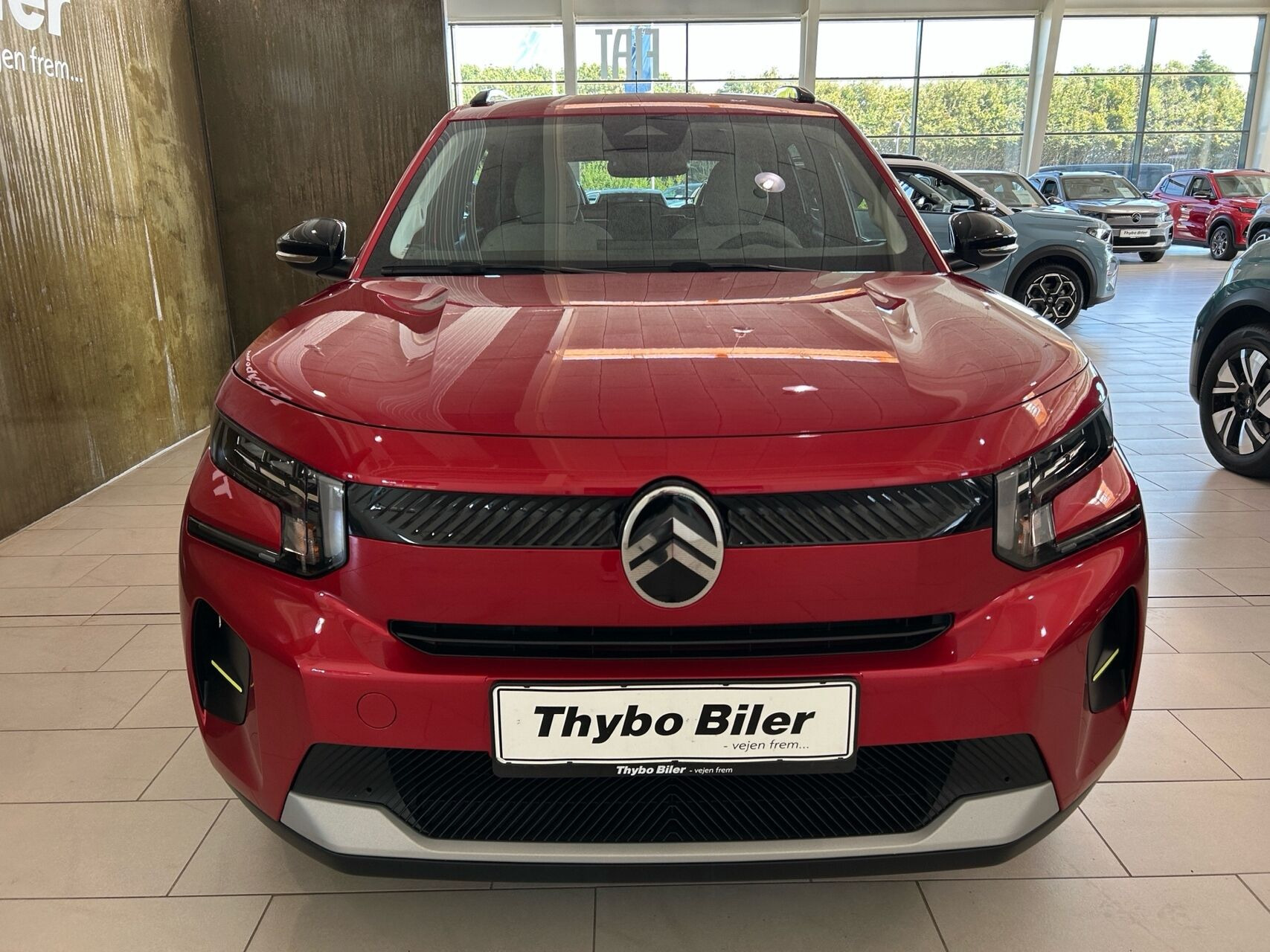 Rød Citroën ë-C3 fra 2025