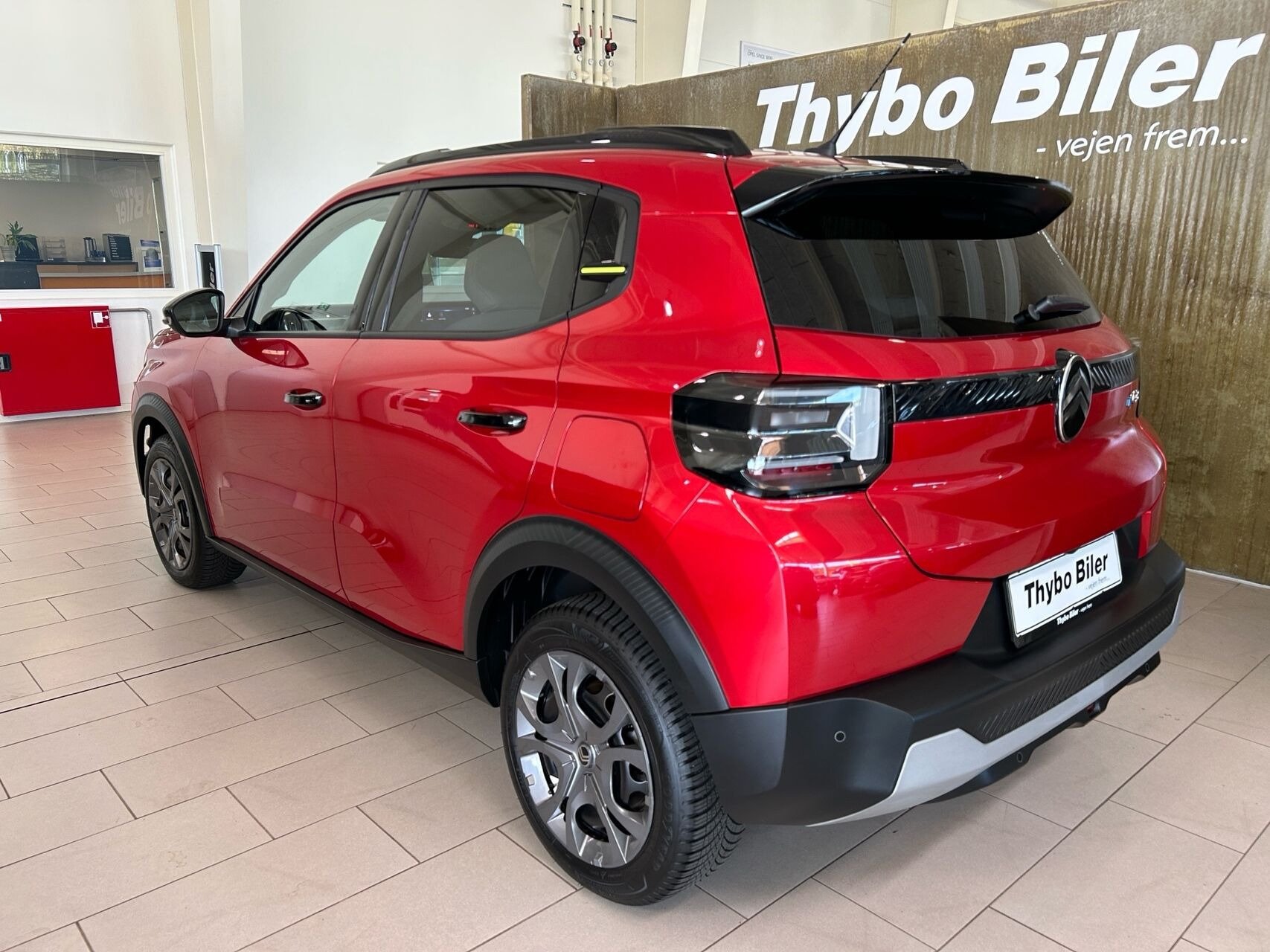 Rød Citroën ë-C3 fra 2025