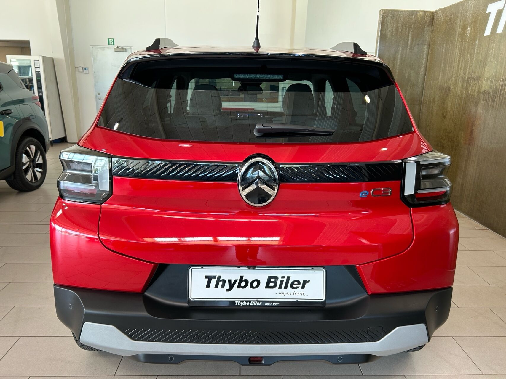 Rød Citroën ë-C3 fra 2025