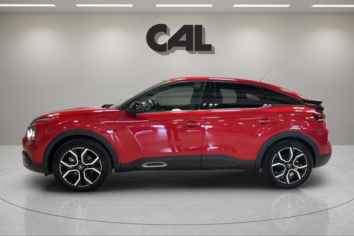 Rød Citroën ë-C4 fra 2022