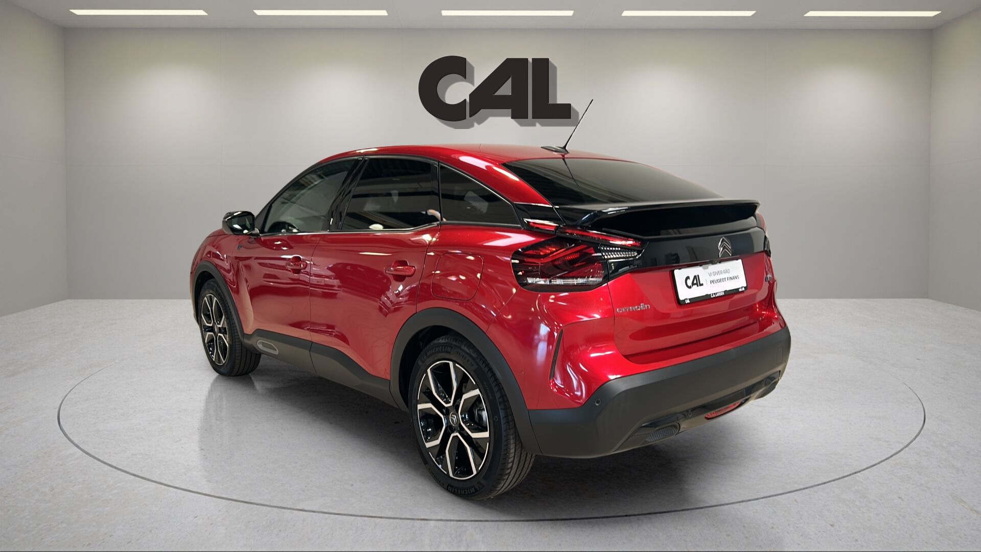 Rød Citroën ë-C4 fra 2022