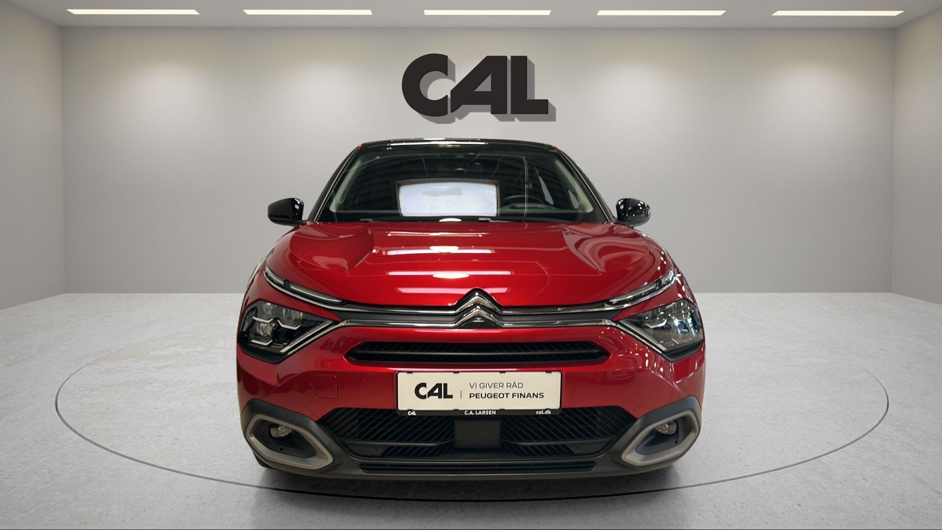 Rød Citroën ë-C4 fra 2022