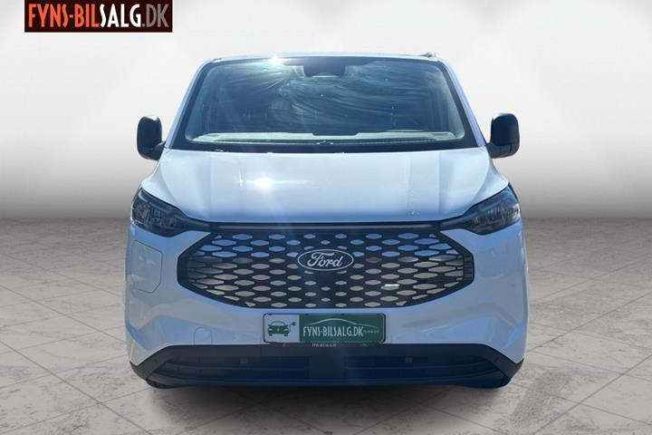 Hvid Ford E-Transit Custom fra 2025