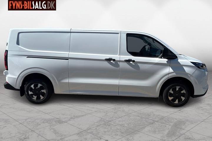 Hvid Ford E-Transit Custom fra 2025
