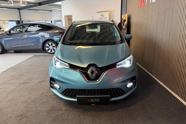 Blå Renault Zoe fra 2020