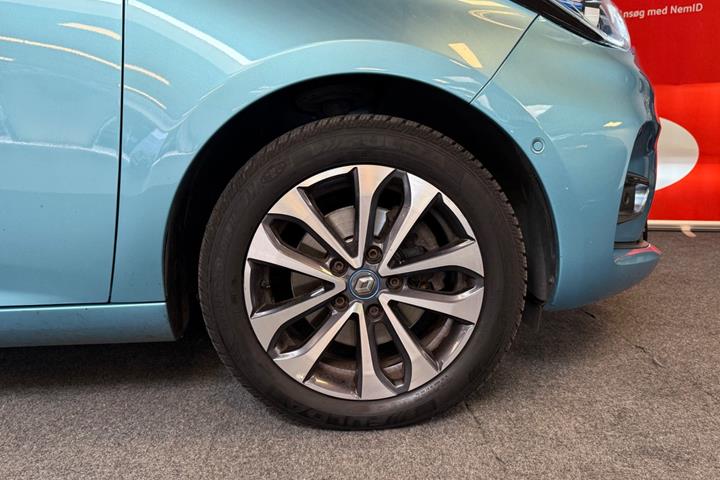 Blå Renault Zoe fra 2020
