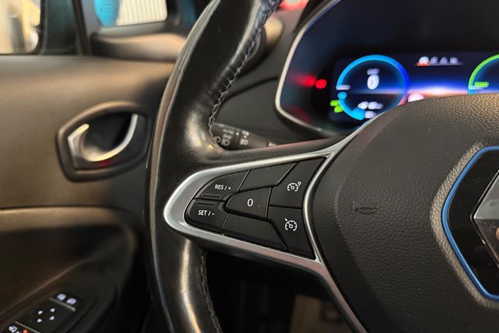 Blå Renault Zoe fra 2020