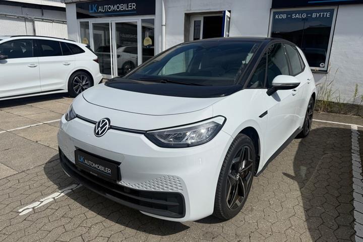 Hvid VW ID.3 fra 2022