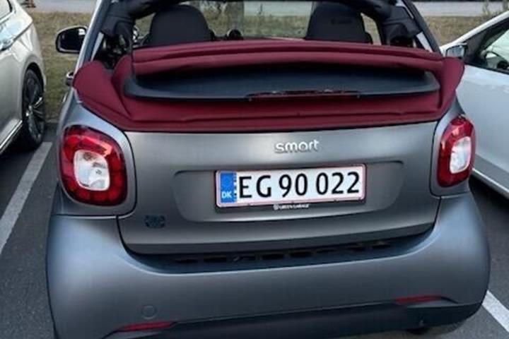 Grå Smart Fortwo fra 2019
