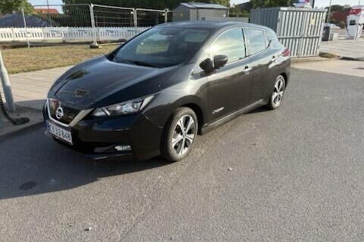 Sort Nissan Leaf fra 2018