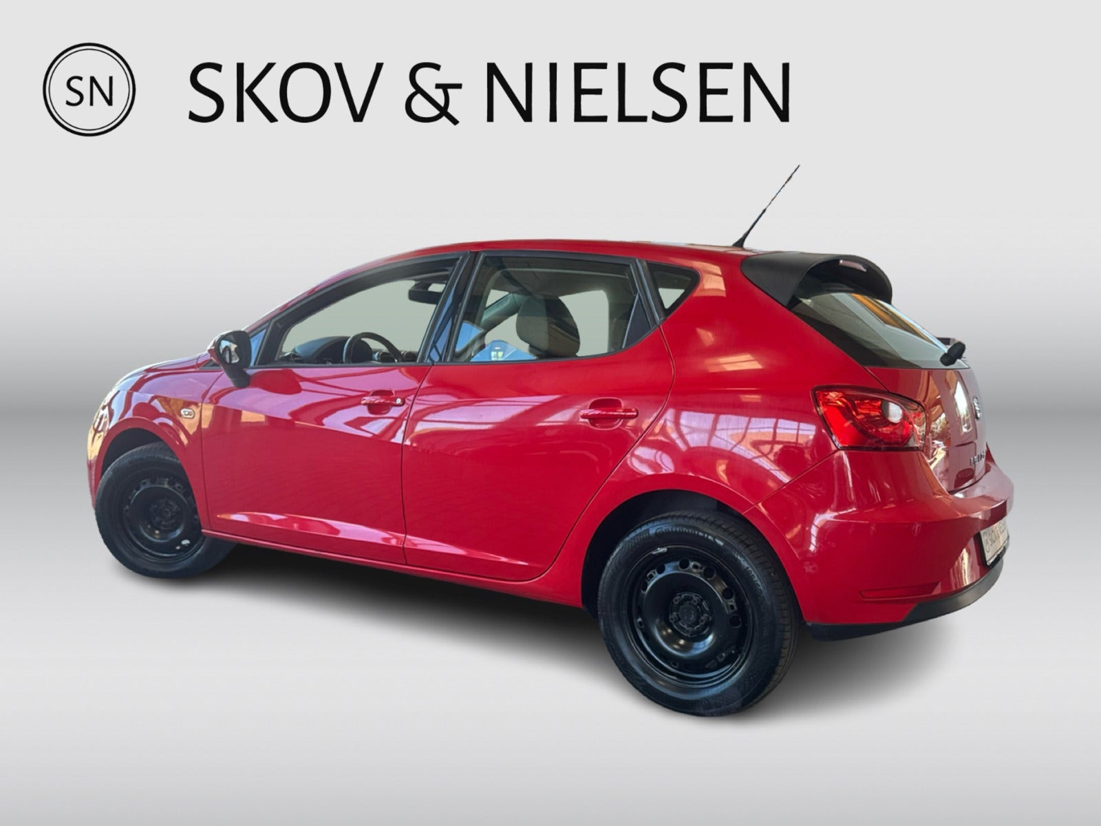 Rød Seat Ibiza fra 2016