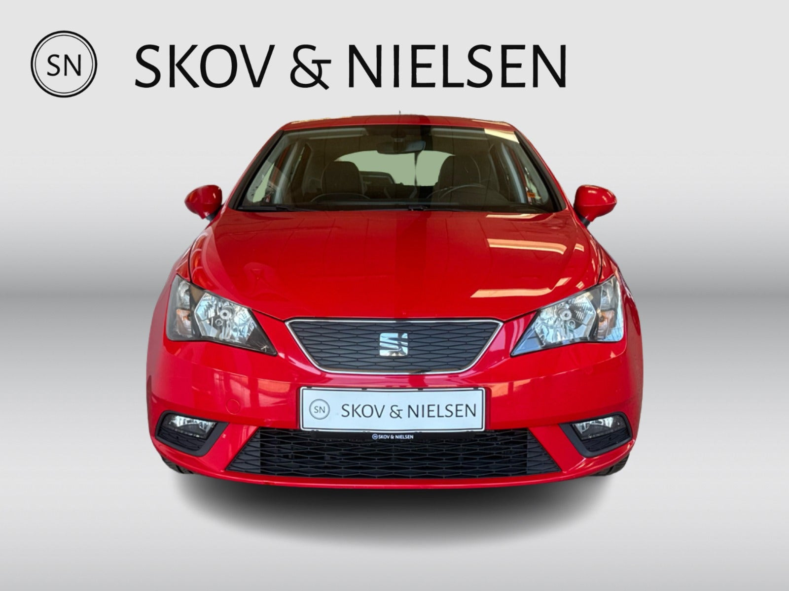 Rød Seat Ibiza fra 2016