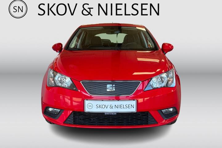 Rød Seat Ibiza fra 2016