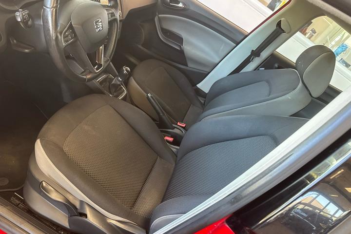 Rød Seat Ibiza fra 2016