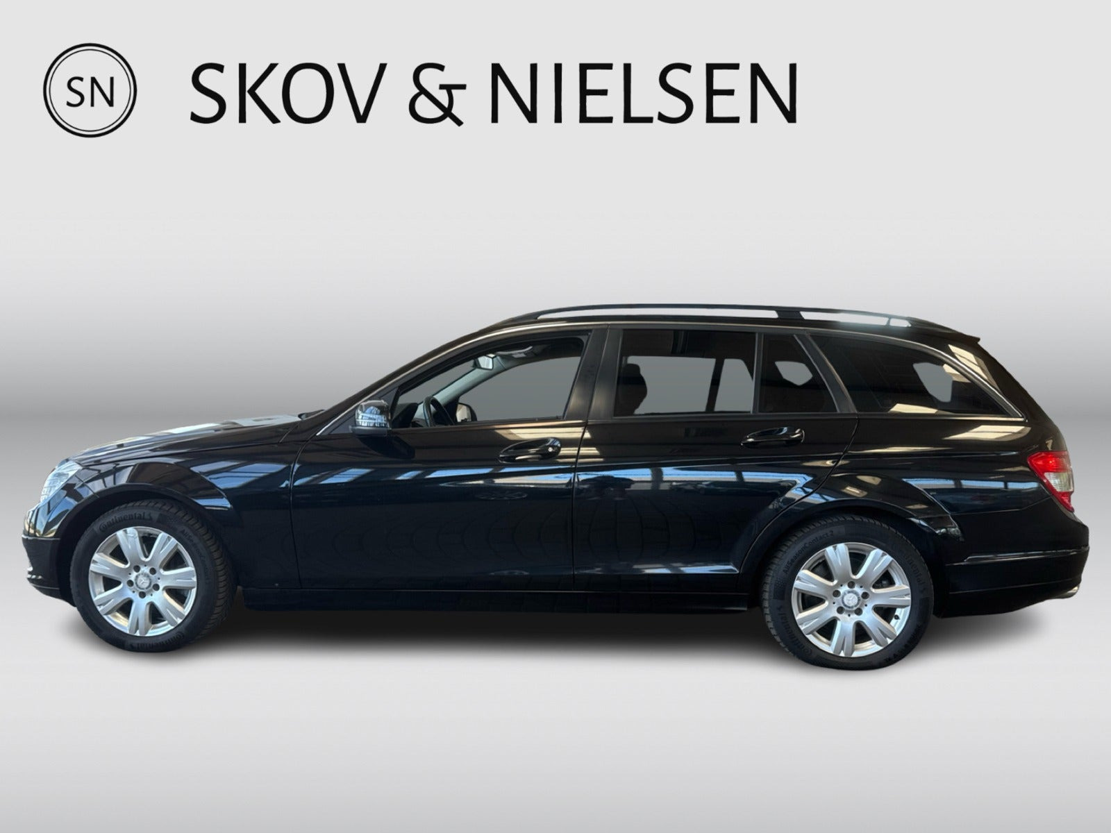 Sort Mercedes C220 fra 2011