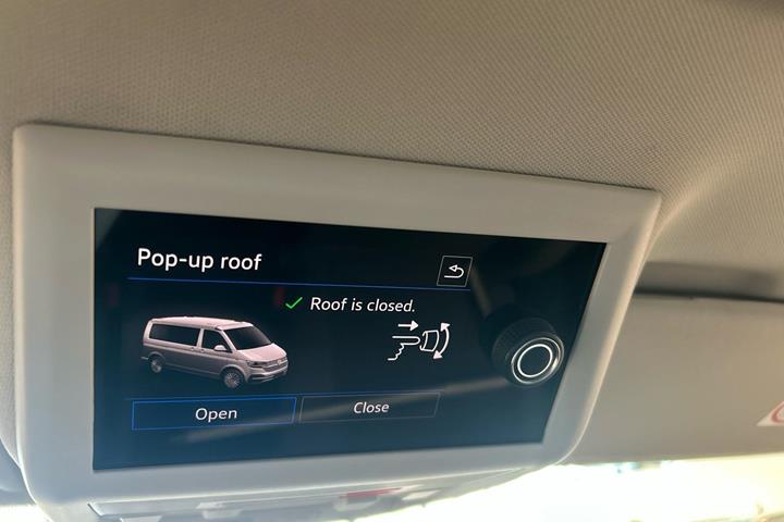 Beige VW California fra 2020