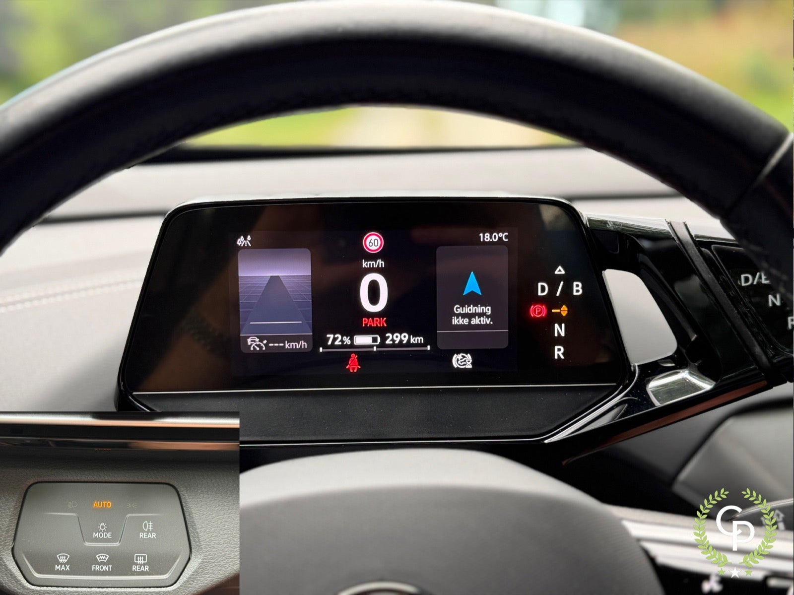 Grå VW ID.4 fra 2023